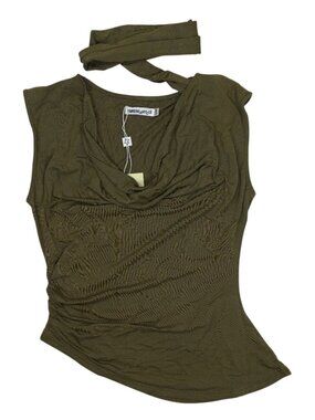 Verconiik Scarf Tank in Gator